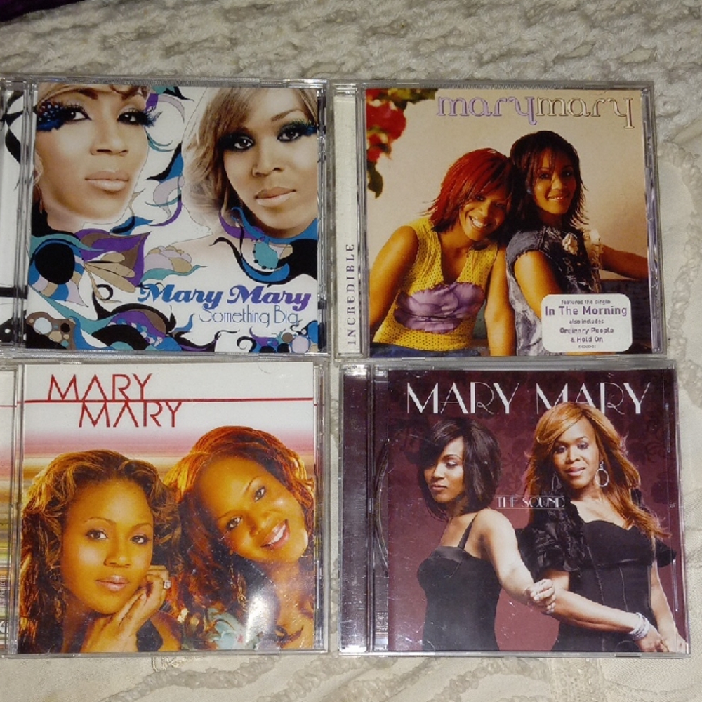 Mary Mary Gospel Music CD Collection Bundle Of 4